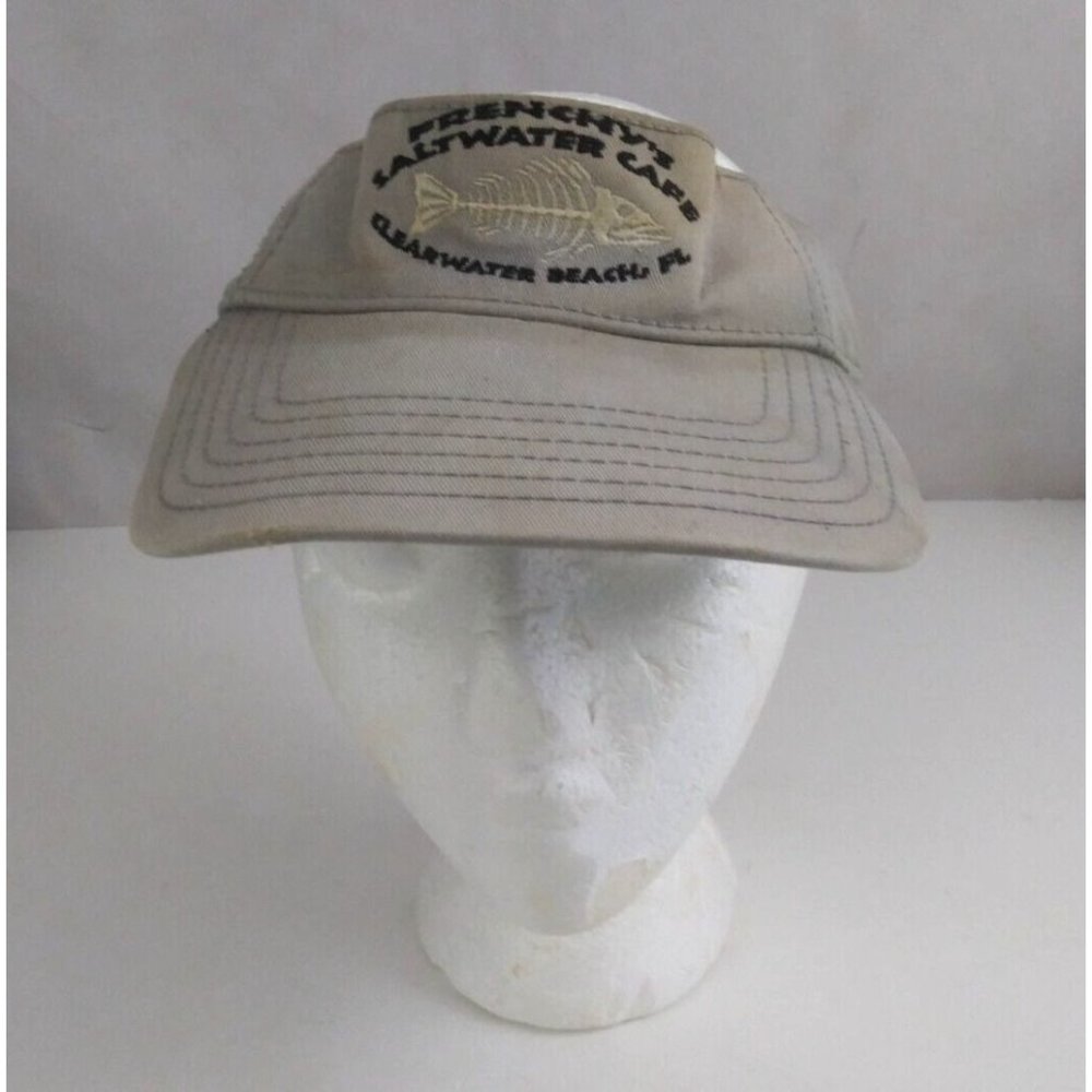 Frenchy's Saltwater Cafe Clearwater Beach, FL Embroidered Adjustable Visor